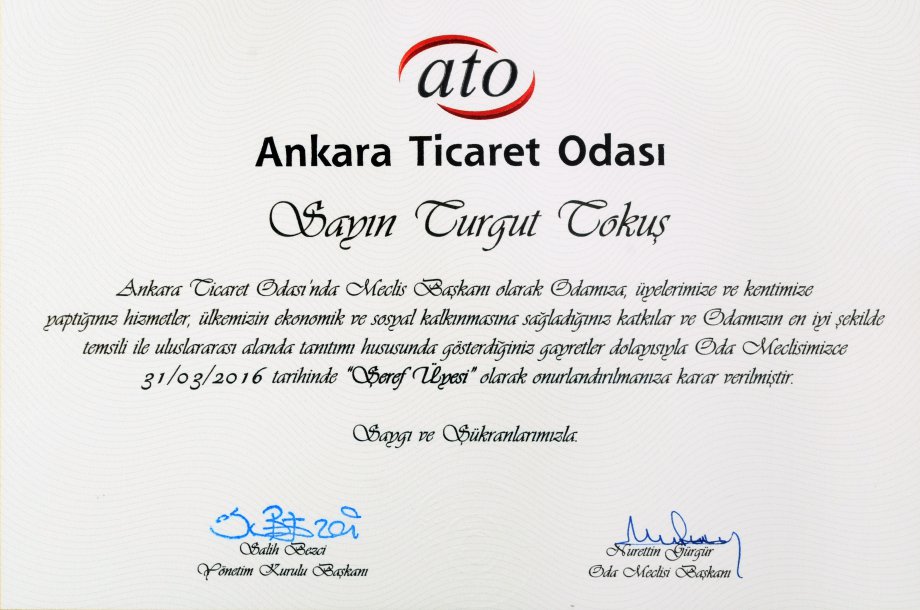 MESLEK KURULUŞLARI / ATO - TOBB